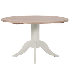 Neptune Chichester 120cm Round Dining Table, Shingle